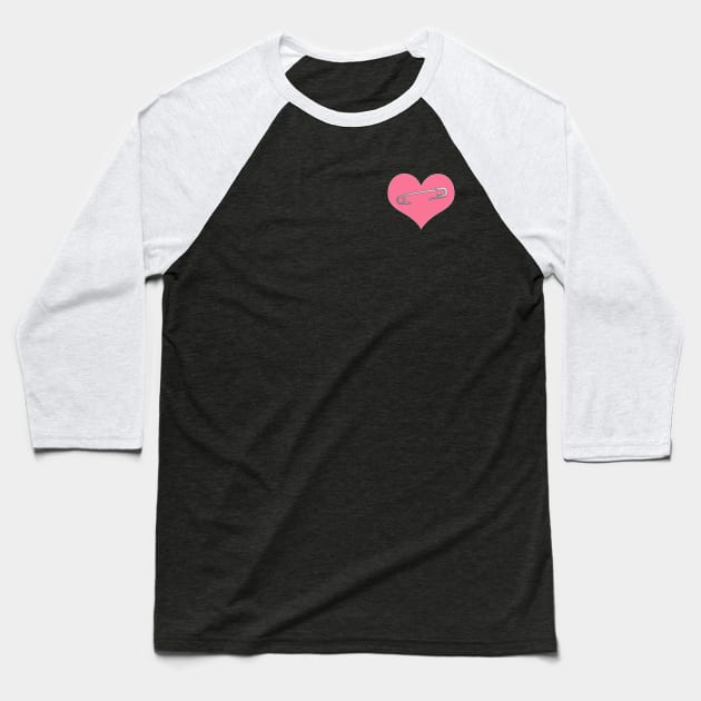 Safety Heart Baseball T-Shirt by safetyheart